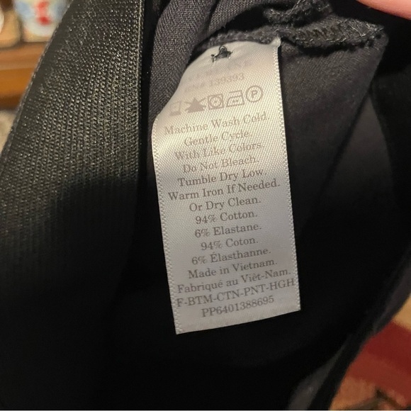 Everlane Black the Side Zip Stretch Cotton Pants - Picture 10 of 11